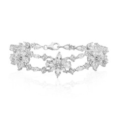 Bracciale in argento con Topazio Bianco