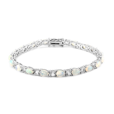Bracciale in argento con Opale di Welo