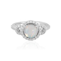 Anello in argento con Opale di Welo