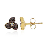 Orecchini in argento con Diamante I3 (J)