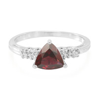 Anello in argento con Rodolite Rajasthan