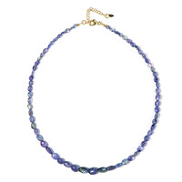 Collana in argento con Tanzanite (non riscaldata)