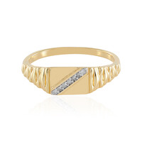 Anello in argento con Diamante I2 (I)
