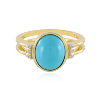 Anello in argento con Turchese Sleeping Beauty
