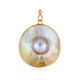 Ciondolo in argento con Perla Mabe (Bali Barong)
