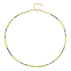 Collana in argento con Peridoto