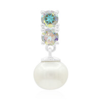 Ciondolo in argento con Perla di Acqua Dolce (TPC)