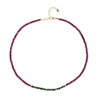 Collana in argento con Rubino Zoisite (Riya)