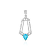 Ciondolo in argento con Topazio Paraiba