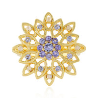 Anello in argento con Tanzanite