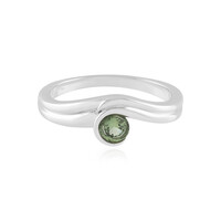 Anello in argento con Apatite Cromo