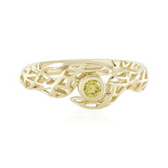Anello in oro con Diamante Giallo I2 (Ornaments by de Melo)