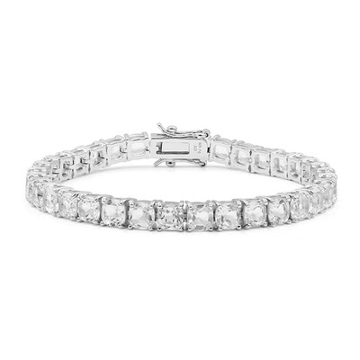 Bracciale in argento con Topazio Bianco