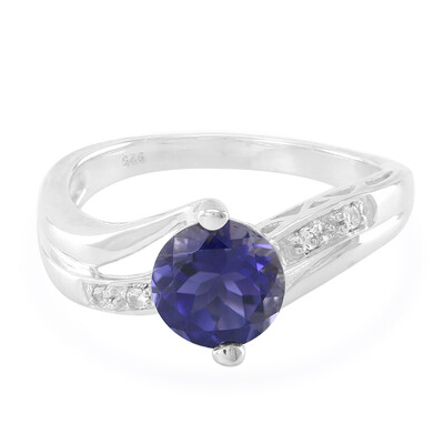 Anello in argento con Iolite Orissa