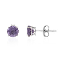 Orecchini in argento con Quarzo Mirtillo