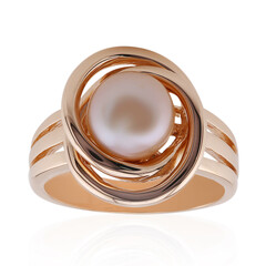 Anello in argento con Perla Ming (TPC)