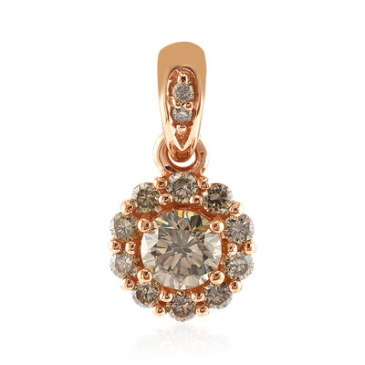 Ciondolo in oro con Diamante Rose de France VS1 di Argyle (Annette)