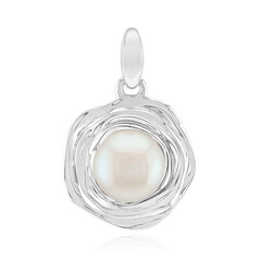 Ciondolo in argento con Perla d'Acqua Dolce Bianca (Michelle Albala)