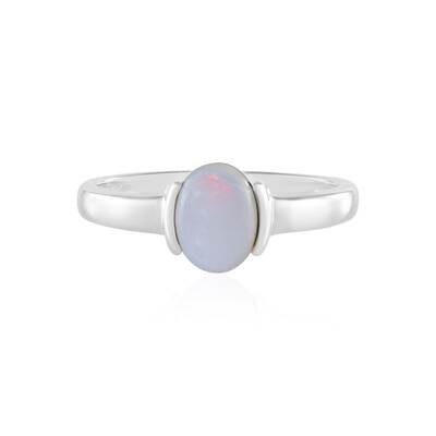 Anello in argento con Opale Australiano
