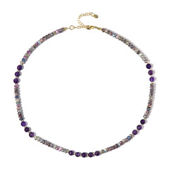 Collana in argento con Zaffiro Mistico (Riya)