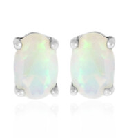 Orecchini in argento con Opale di Welo