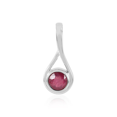 Ciondolo in argento con Rubino Bemainty