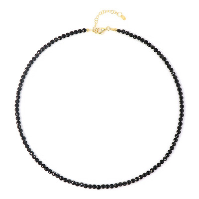 Collana in argento con Spinello Nero
