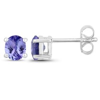 Orecchini in argento con Tanzanite
