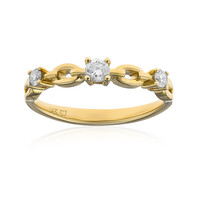 Anello in oro con Diamante I1 (H) (CIRARI)