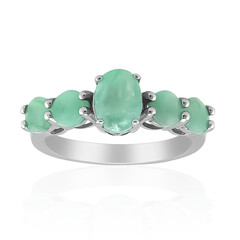 Anello in argento con Smeraldo
