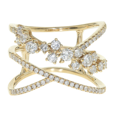Anello in oro con Diamante I1 (H) (CIRARI)