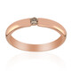 Anello in argento con Diamante Rose de France SI1 di Argyle (Annette)