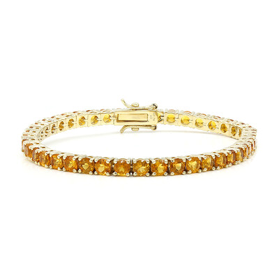 Bracciale in argento con Citrino Madeira