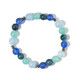 Bracciale con Agata Blu