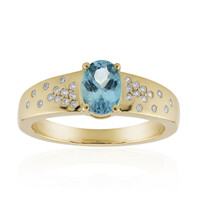 Anello in oro con Tormalina Petrolio (Mark Kaufman)