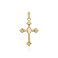 Ciondolo in argento con Opale di Welo