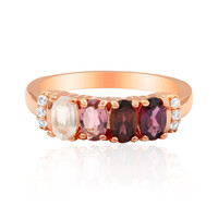 Anello in argento con Rodolite