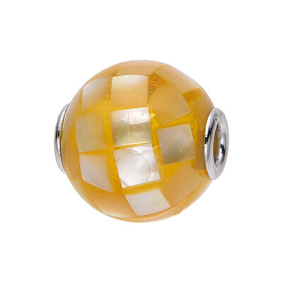 Ciondolo in argento con Madreperla (MONOSONO COLLECTION)