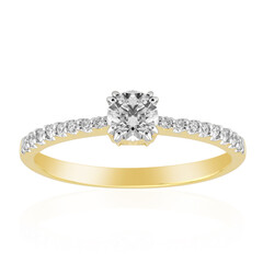 Anello in oro con Diamante VVS1 (G)