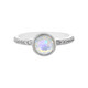 Anello in argento con Opale di Welo