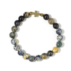 Bracciale con Ematite Dorata