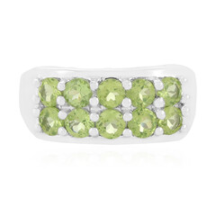 Anello in argento con Peridoto