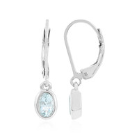 Orecchini in argento con Acquamarina