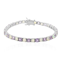 Bracciale in argento con Ametista