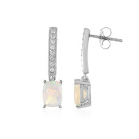 Orecchini in argento con Opale di Welo
