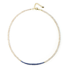 Collana in argento con Zaffiro Blu