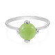 Anello in argento con Crisoprasio Imperiale