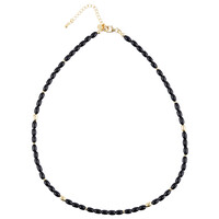 Collana in argento con Tormalina Nera