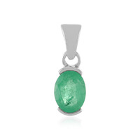 Ciondolo in argento con Smeraldo Etiope