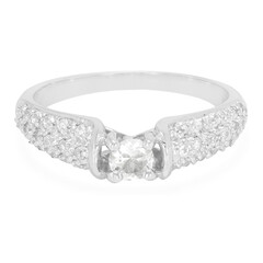 Anello in argento con Berillo Himalayano